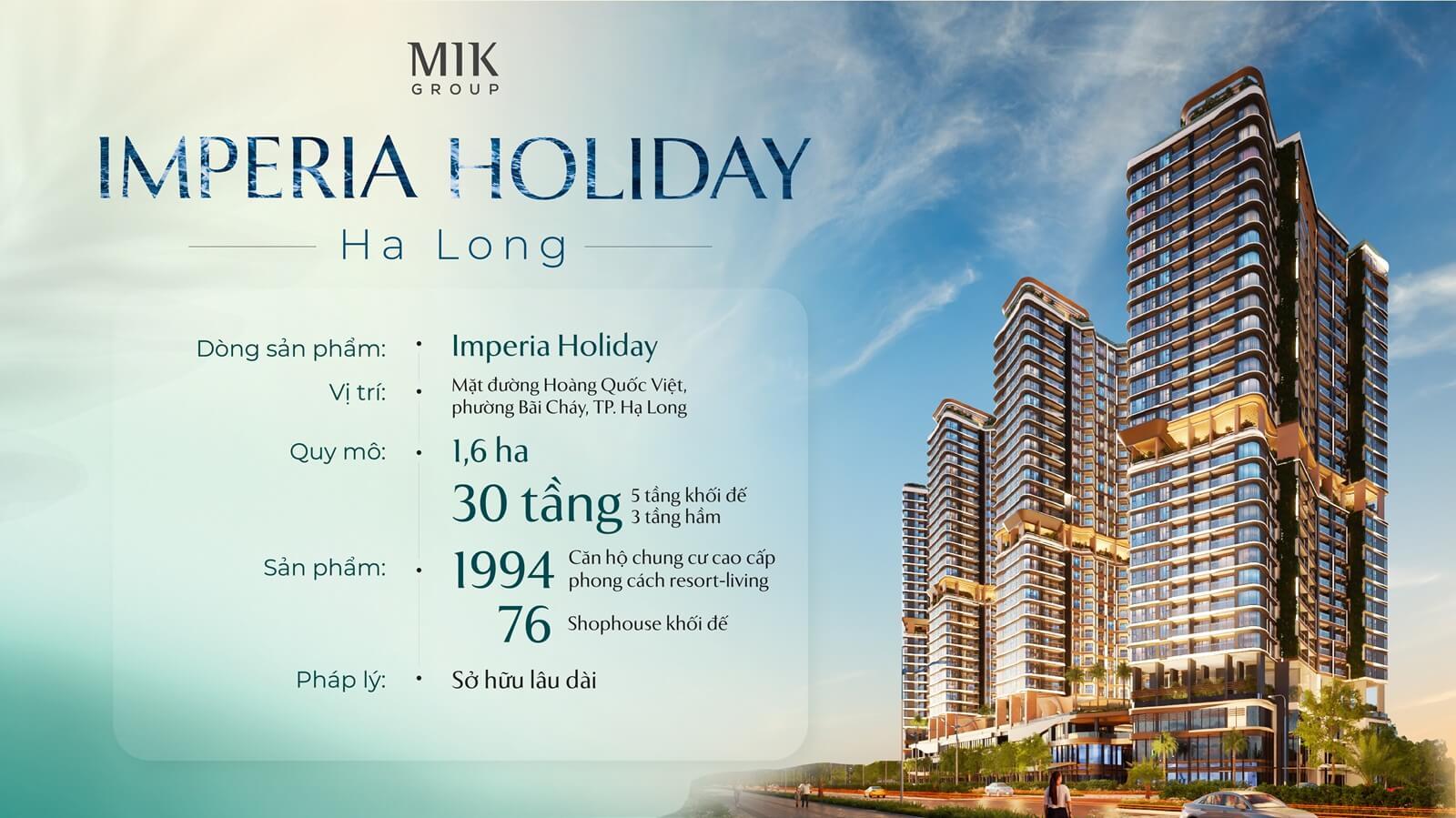 dự án imperia holiday hạ long