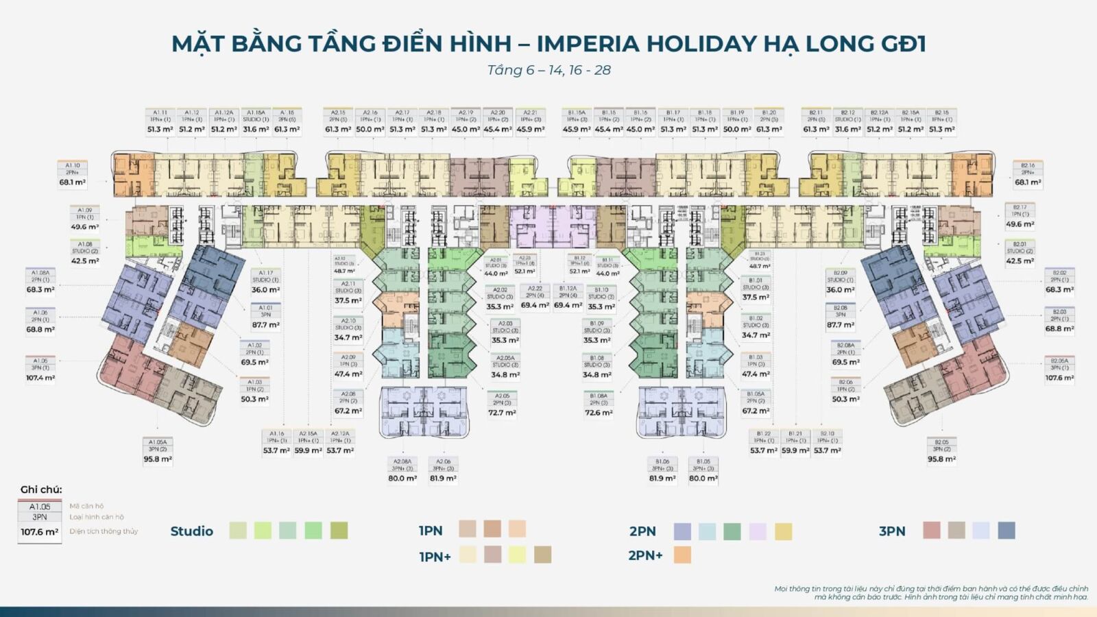 mặt bằng dự án imperia holiday hạ long