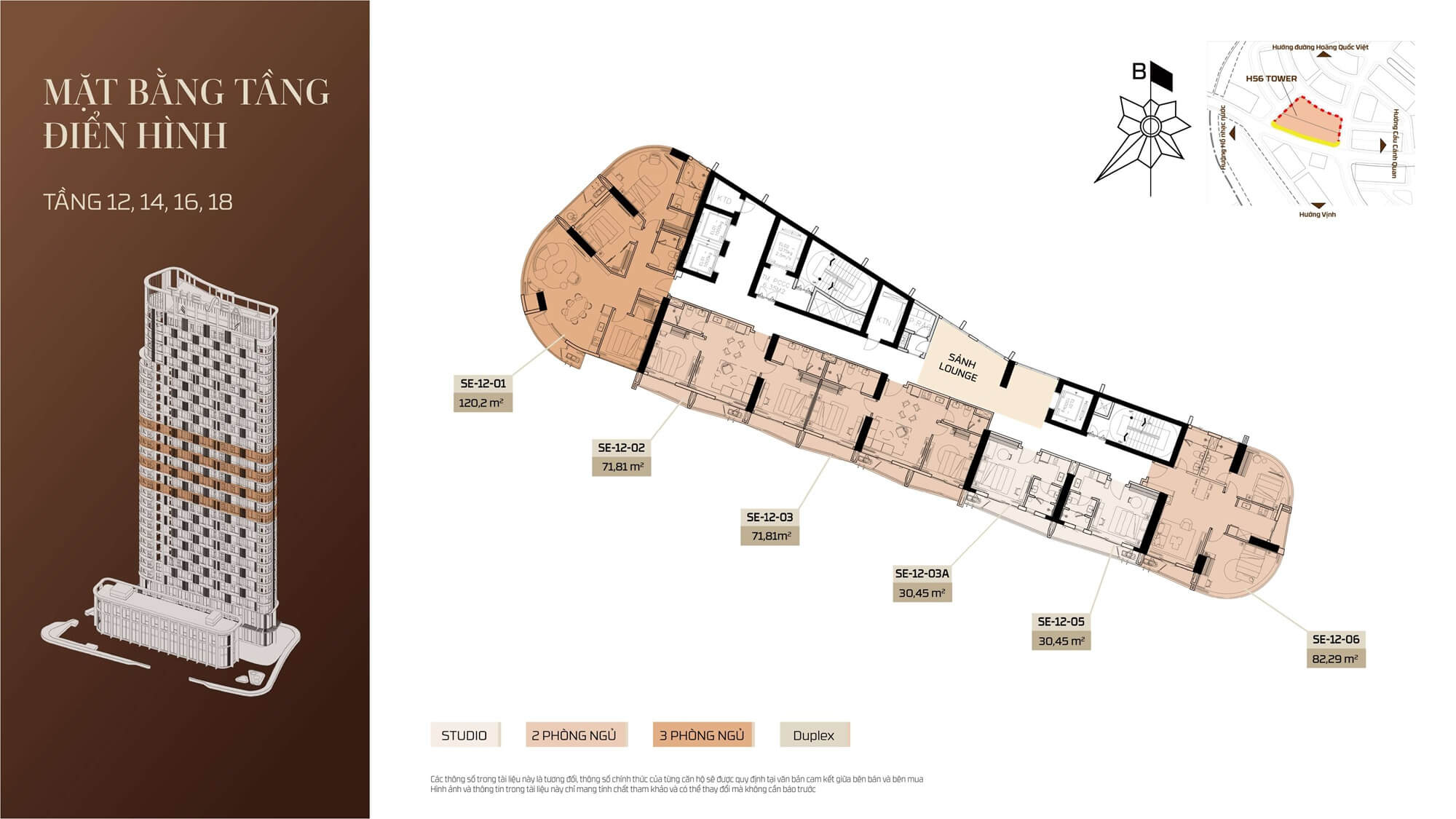 mặt bằng dự án the sea hạ long